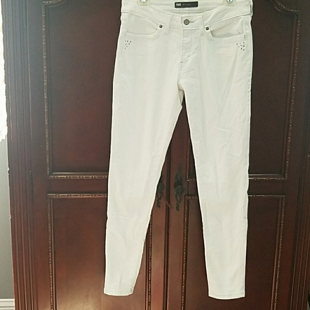 White 535 legging levis
